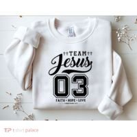 Christian Team Jesus 03 Faith Hope Love Sweatshirt thumb 2