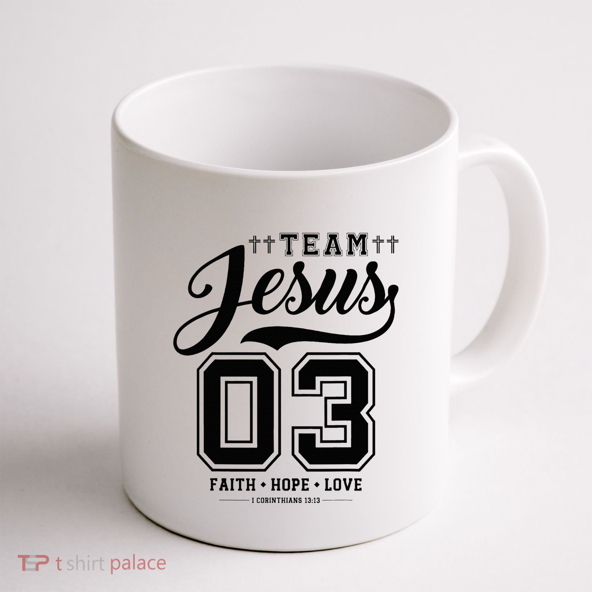 Christian Team Jesus 03 Faith Hope Love Coffee Mug