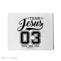 Christian Team Jesus 03 Faith Hope Love Mousepad thumb 0