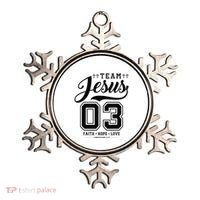 Christian Team Jesus 03 Faith Hope Love Ornament thumb 0