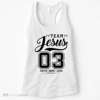Christian Team Jesus 03 Faith Hope Love Women's Tank Top thumb 0