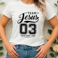 Christian Team Jesus 03 Faith Hope Love Women's T-Shirt thumb 2