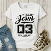 Christian Team Jesus 03 Faith Hope Love Women's T-Shirt thumb 3