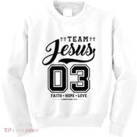 Christian Team Jesus 03 Faith Hope Love Kids Sweatshirt thumb 0