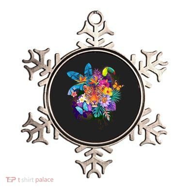 Colorful Tropical Jungle Animals Ornament