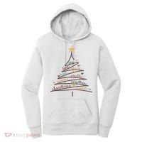 Christmas Tree Joy Love Peace Hope Faith Women's Hoodie thumb 0