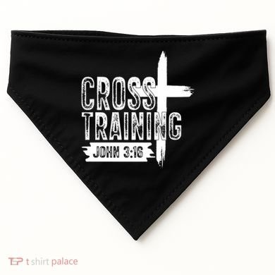 Cross Training John 3:16 USA-Made Doggie Bandana