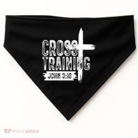 Cross Training John 3:16 USA-Made Doggie Bandana thumb 0