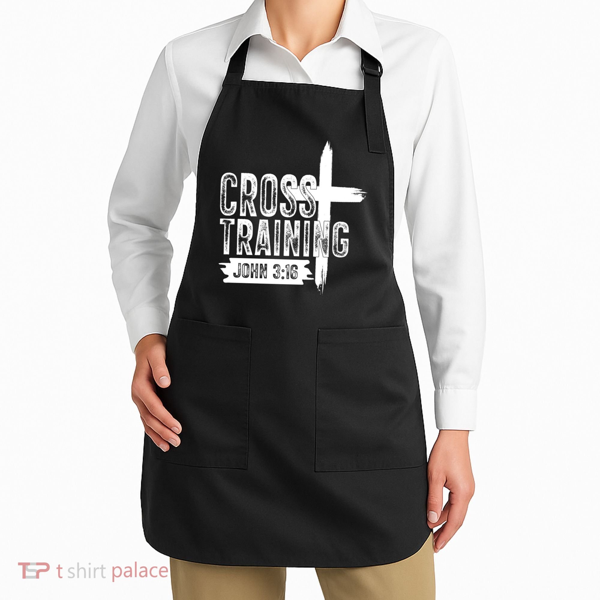 Cross Training John 3:16 Apron