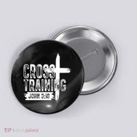 Cross Training John 3:16 Button thumb 0