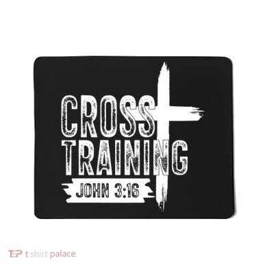Cross Training John 3:16 Mousepad