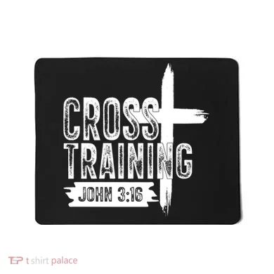 Cross Training John 3:16 Mousepad