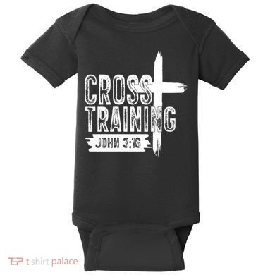 Cross Training John 3:16 Baby Bodysuit