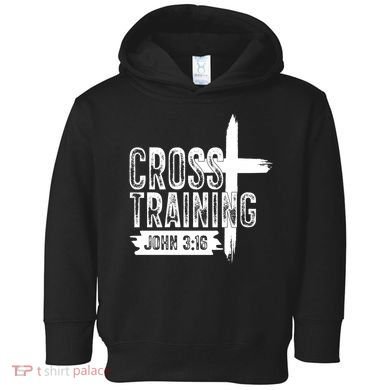 Cross Training John 3:16 Toddler Hoodie
