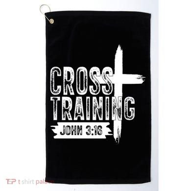 Cross Training John 3:16 Golf Towel