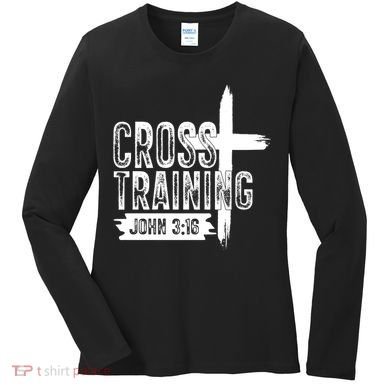 Cross Training John 3:16 Women's Long Sleeve Shirt