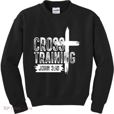 Cross Training John 3:16 Kids Sweatshirt