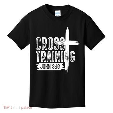 Cross Training John 3:16 Kids T-Shirt