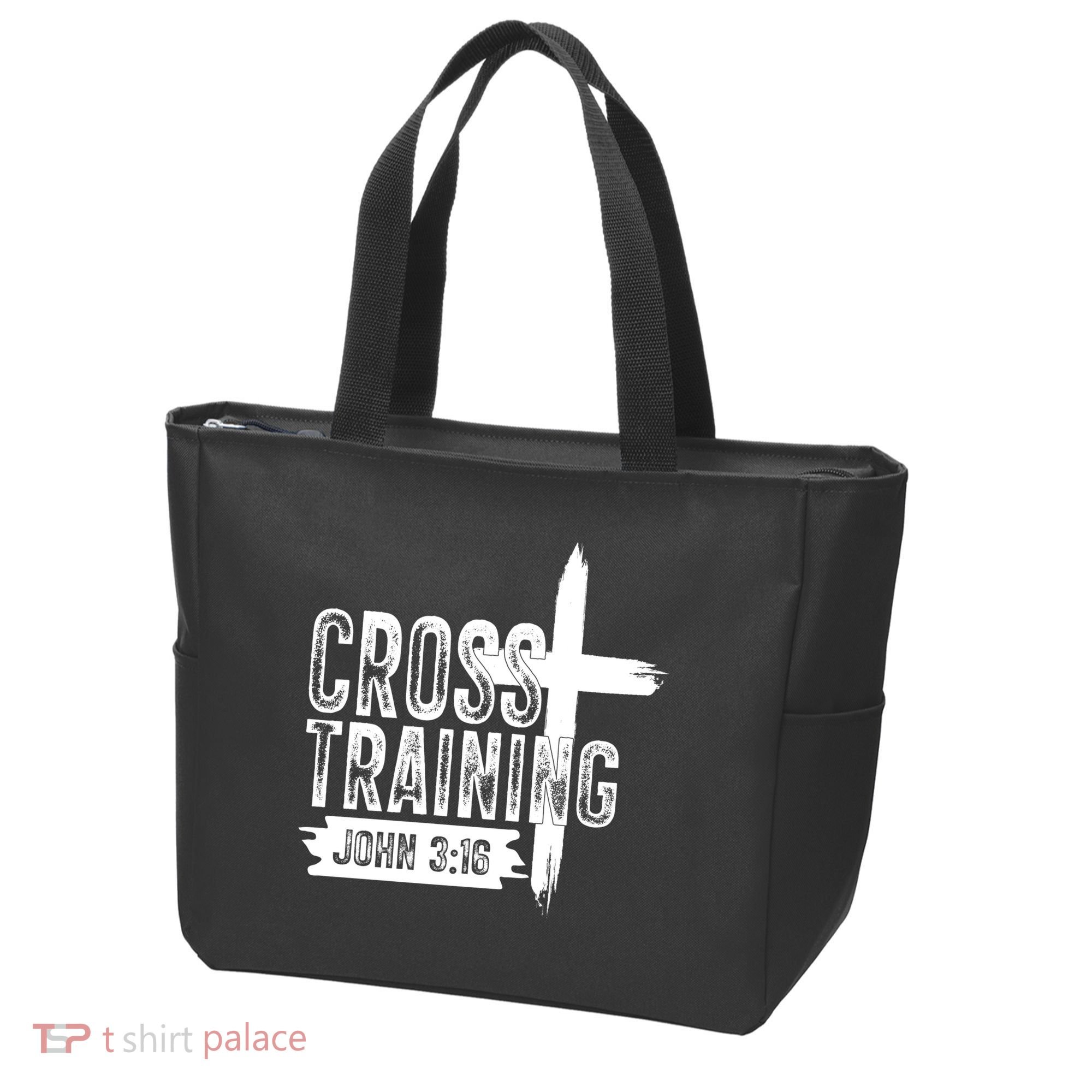 Cross Training John 3:16 Tote Bag