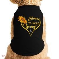 Choose To Keep Going Brain Cancer Awareness Doggie Tank thumb 0