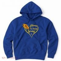 Choose To Keep Going Brain Cancer Awareness Hoodie thumb 0