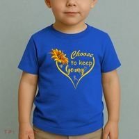 Choose To Keep Going Brain Cancer Awareness Toddler T-Shirt thumb 2