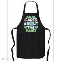 Cute This Kid Cares About The Planet Apron thumb 0