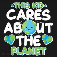 Cute This Kid Cares About The Planet Bucket Hat thumb 4