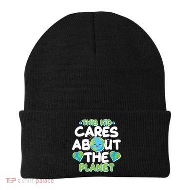 Cute This Kid Cares About The Planet Beanie