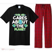 Cute This Kid Cares About The Planet Pajama Set thumb 0