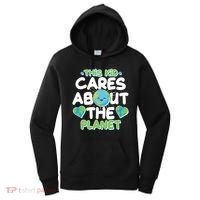 Cute This Kid Cares About The Planet Women's Hoodie thumb 0