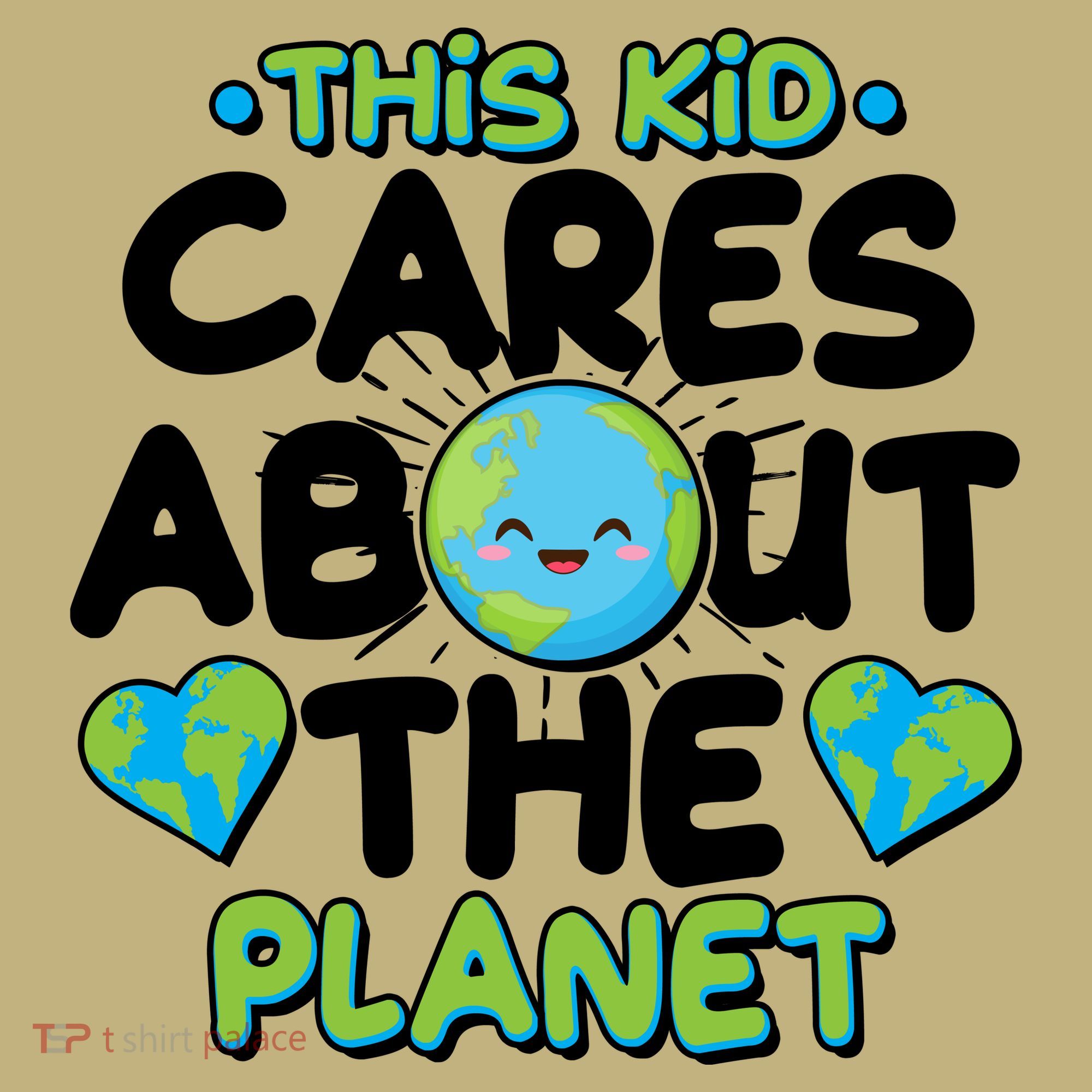 Cute This Kid Cares About The Planet Mousepad