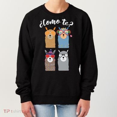 Como Te Llamas Funny Student Spanish Teacher Women's Sweatshirt