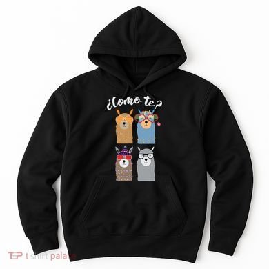 Como Te Llamas Funny Student Spanish Teacher Hoodie