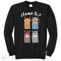 Como Te Llamas Funny Student Spanish Teacher Sweatshirt thumb 0