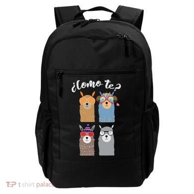 Como Te Llamas Funny Student Spanish Teacher Backpack