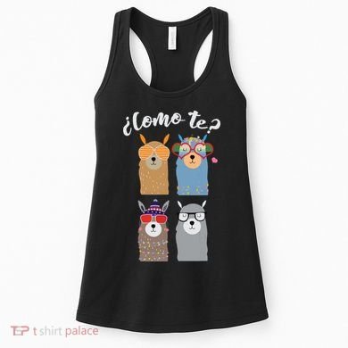 Como Te Llamas Funny Student Spanish Teacher Women's Tank Top