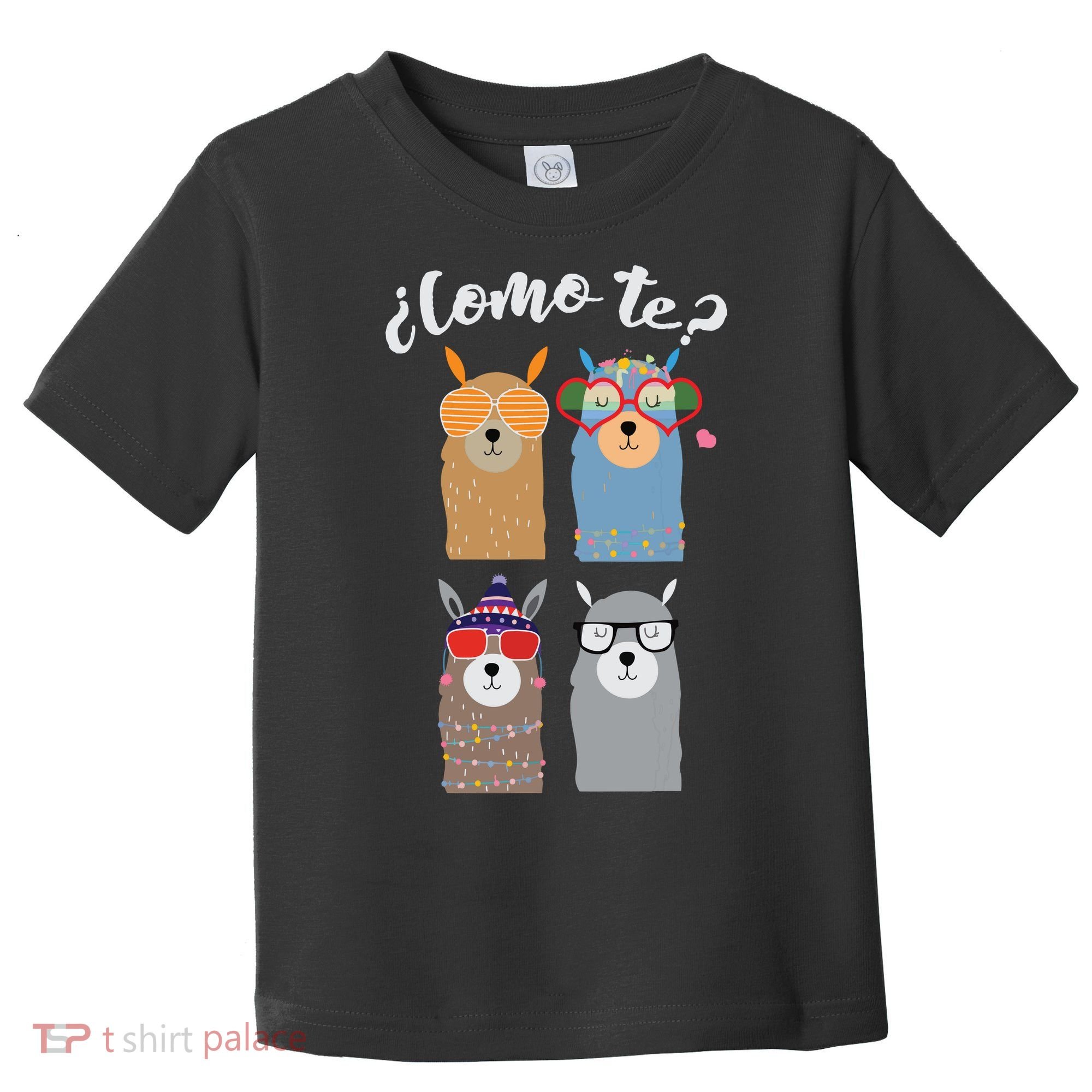 Como Te Llamas Funny Student Spanish Teacher Toddler T-Shirt