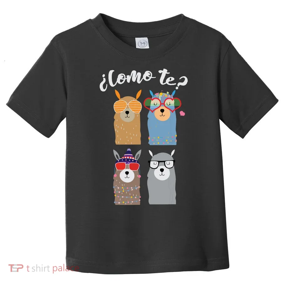Como Te Llamas Funny Student Spanish Teacher Toddler T-Shirt