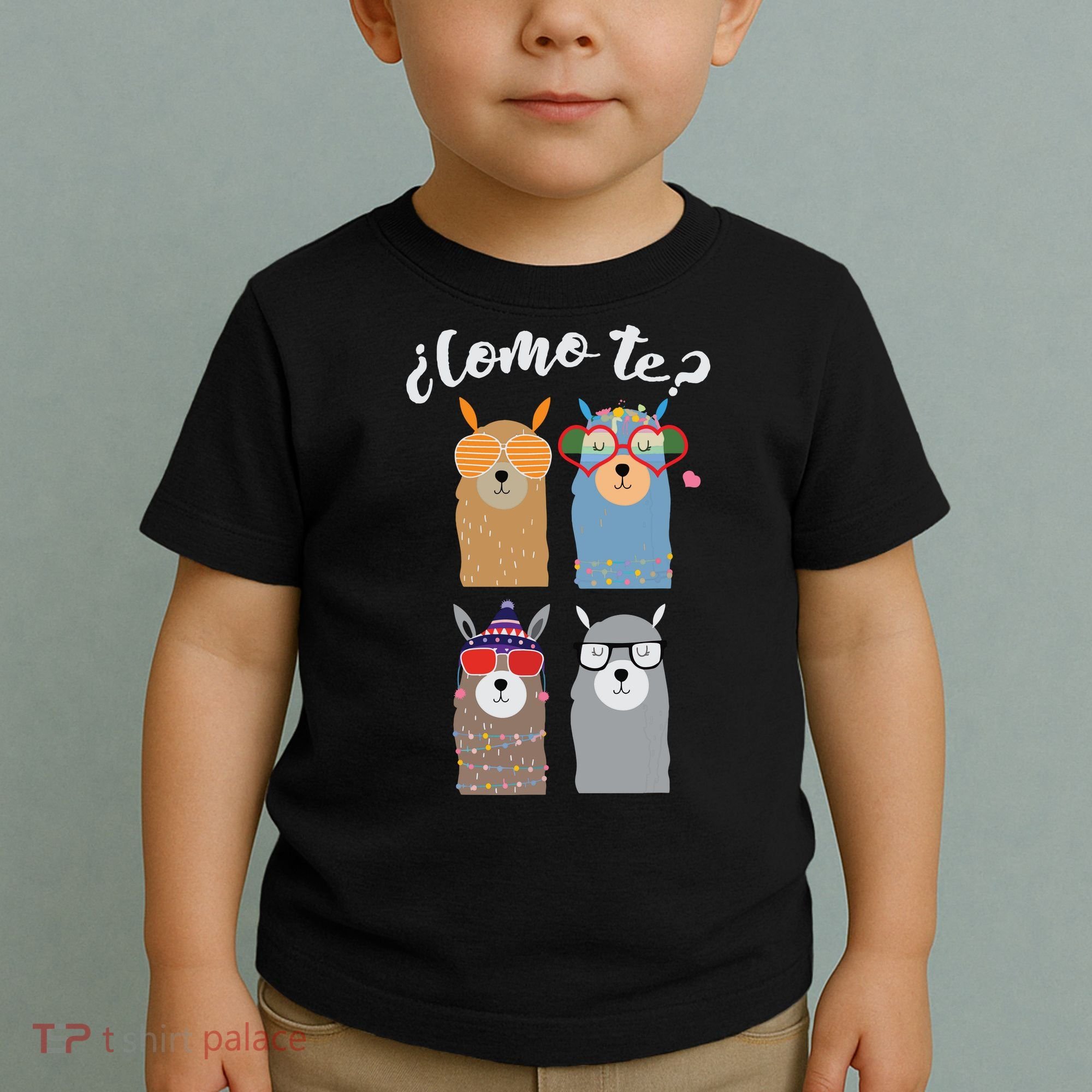 Como Te Llamas Funny Student Spanish Teacher Toddler T-Shirt