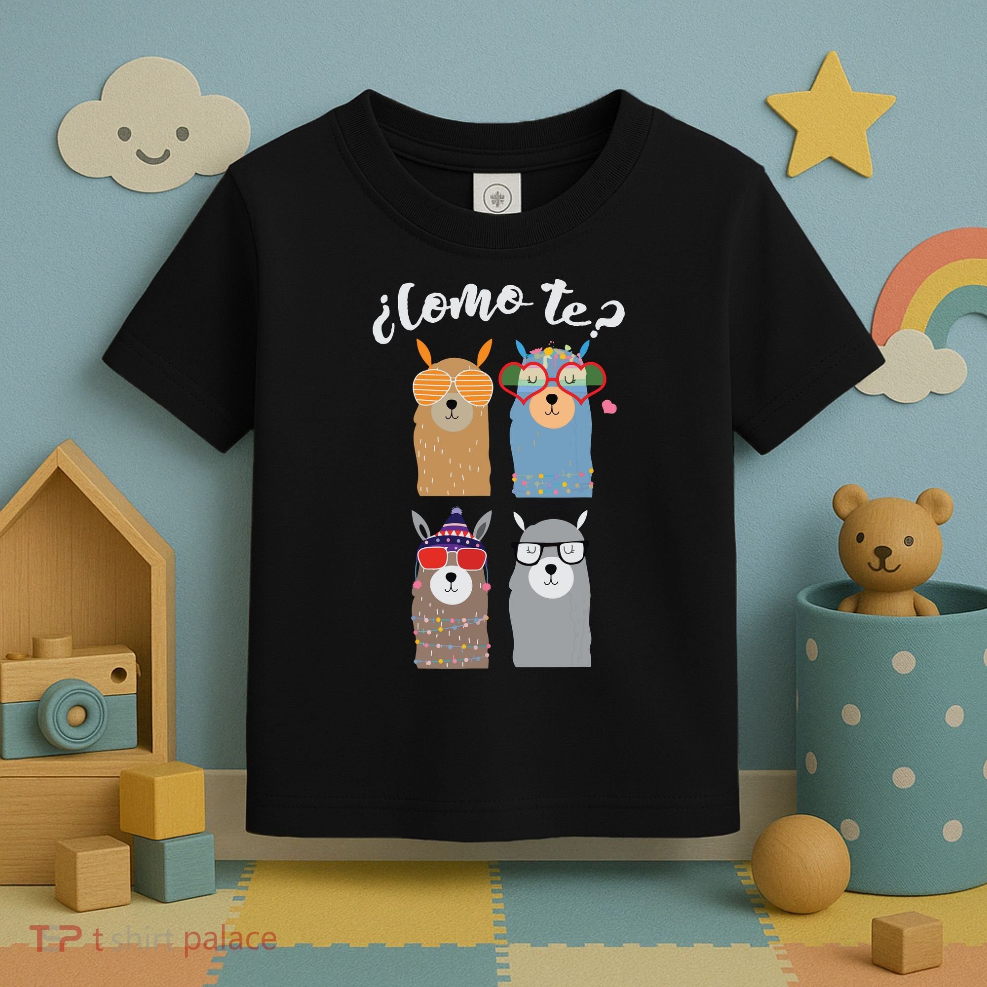 Como Te Llamas Funny Student Spanish Teacher Toddler T-Shirt
