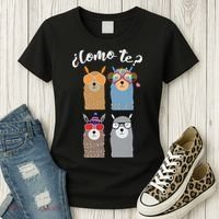 Como Te Llamas Funny Student Spanish Teacher Women's T-Shirt thumb 3
