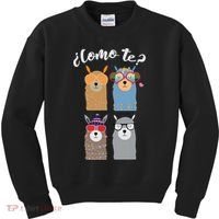 Como Te Llamas Funny Student Spanish Teacher Kids Sweatshirt thumb 0