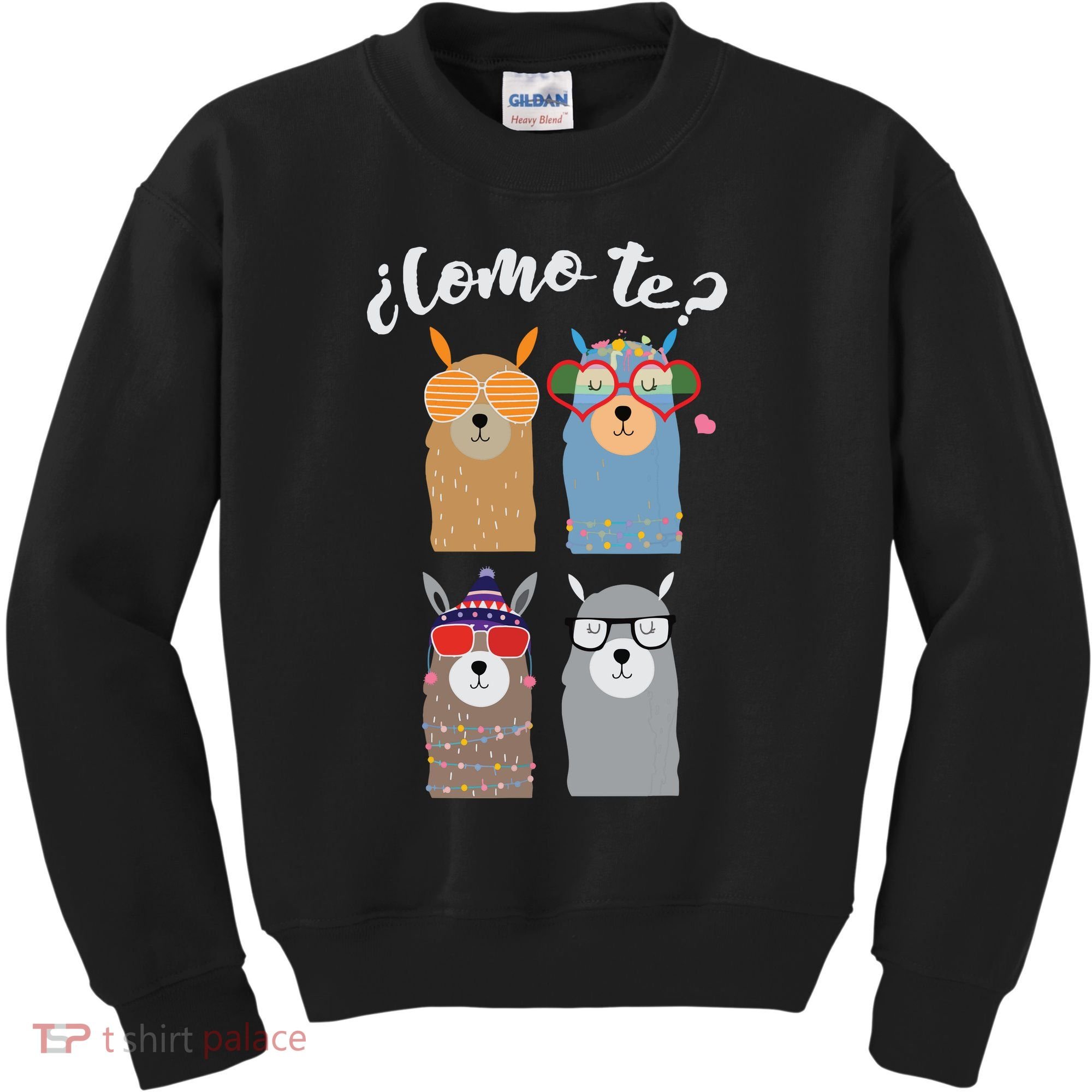 Como Te Llamas Funny Student Spanish Teacher Kids Sweatshirt