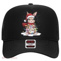 Christmas Tree Lights Rabbit Santa Hat Holiday Xmas Gift Hat thumb 0