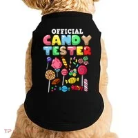 Candy Tester Lollipop Sweets Halloween Doggie Tank thumb 0