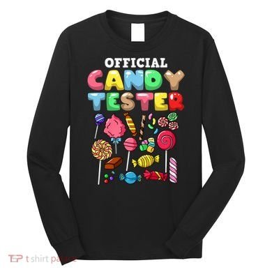 Candy Tester Lollipop Sweets Halloween Long Sleeve Shirt