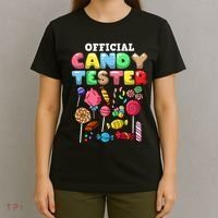 Candy Tester Lollipop Sweets Halloween T-Shirt thumb 4