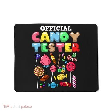 Candy Tester Lollipop Sweets Halloween Mousepad