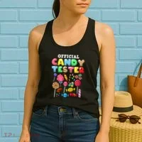 Candy Tester Lollipop Sweets Halloween Women's Tank Top thumb 2